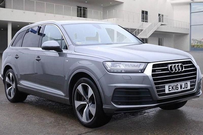 Grey Used 2016 Audi Q7 S-Line SUV | £21,990 (Fair price) - Image 1/1
