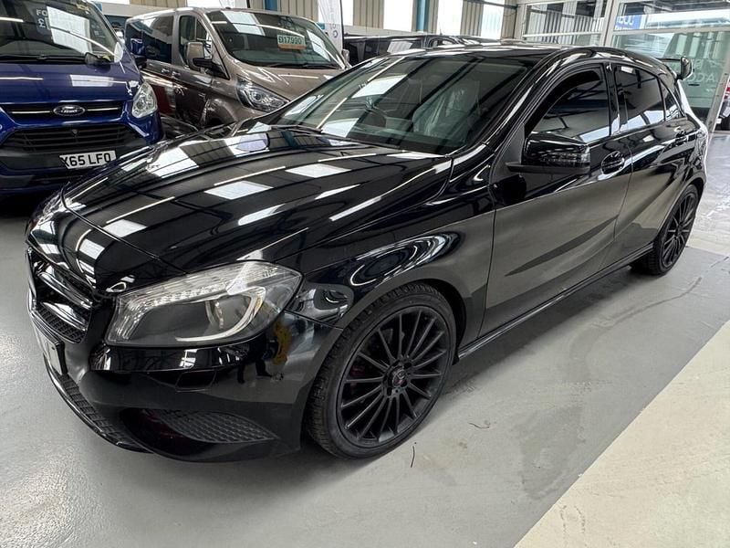 Used Mercedes A200 136 HP (100 kW) 2014 Black Hatchback