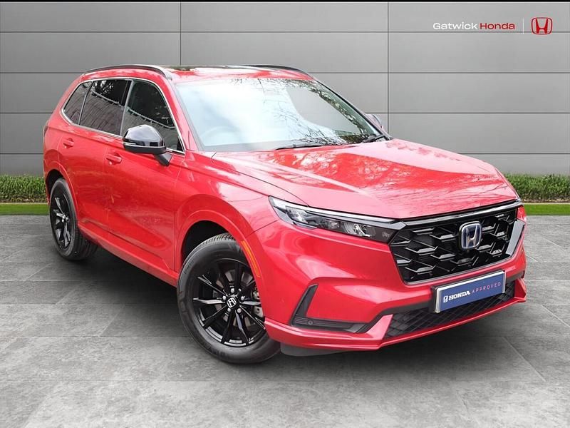 Crystal red Used 2025 Honda CR-V Advance SUV | £48,950 - Image 1/4