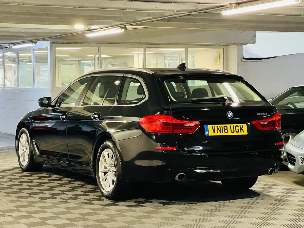 Used BMW 520 2018 Black Estate