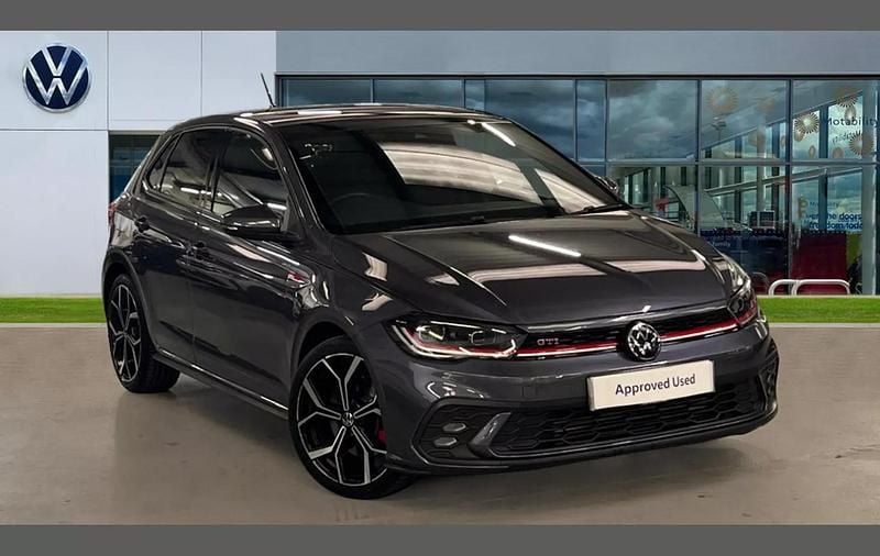 Smokey grey metallic Used 2022 VW Polo GTI Hatchback | £22,236 (A bit pricey) - Image 1/4
