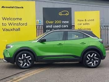 Used Vauxhall Mokka Elite 100 kW (136 HP) 2022 Two coat premium paint  mamba green SUV