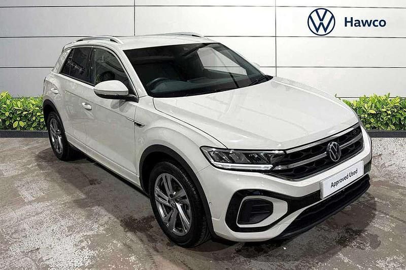 Grey Used 2024 VW T-Roc R-line SUV | £27,795 (A bit pricey) - Image 1/4