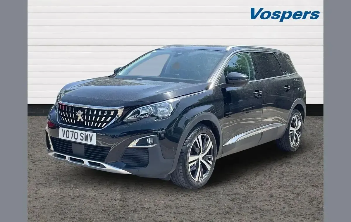 Used Peugeot 5008 Allure 130 HP (95 kW) 2020 Black SUV