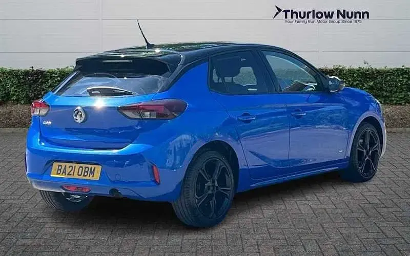 Used Vauxhall Corsa 75 HP (55 kW) 2021 Blue Hatchback