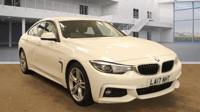 White Used 2017 BMW 420 M Sport Coupe | £12,990 (Good price) - Image 1/4