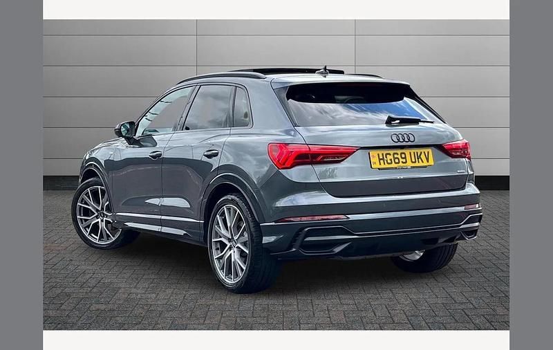 Begagnad Audi Q3 Advanced 190 HK (139 kW) 2020 Grå SUV