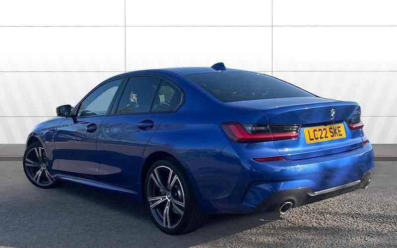 Used BMW 330e M Sport 292 HP (214 kW) 2022 Blue Sedan