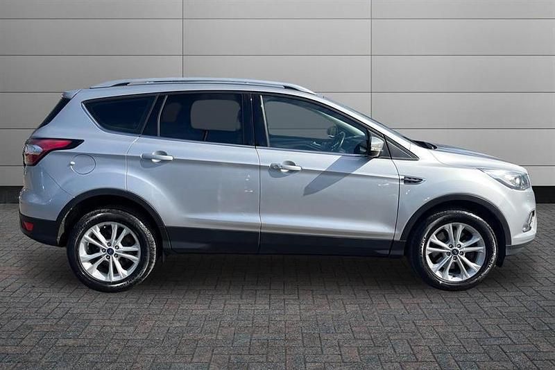 Used Ford Kuga Titanium 150 HP (110 kW) 2017 Moondust silver SUV