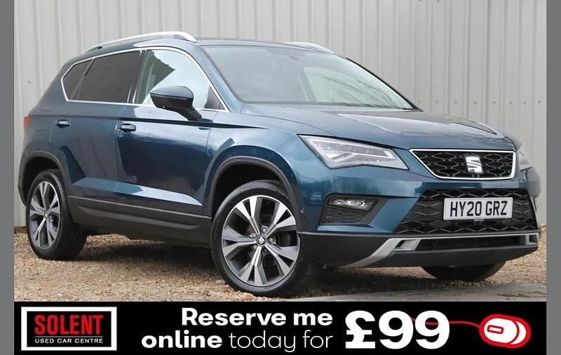 Used Seat Ateca SE Technology 150 HP (110 kW) 2020 Blue SUV