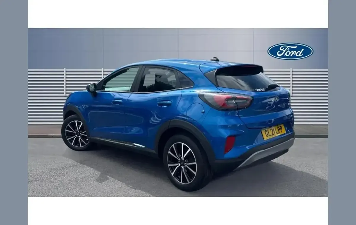 Used Ford Puma Titanium 123 HP (90 kW) 2021 Blue SUV