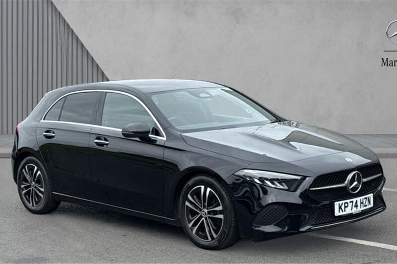 Black Used 2024 Mercedes A200 Executive Hatchback | £25,611 (Fair price) - Image 1/4