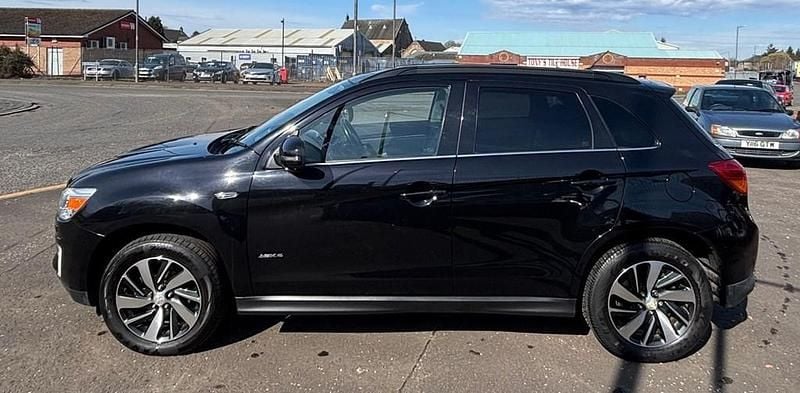 Używany Mitsubishi ASX 114 KM (83 kW) 2014 Czarny SUV