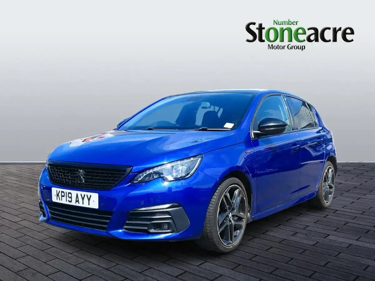 Used Peugeot 308 GT-line 2019 Blue Hatchback