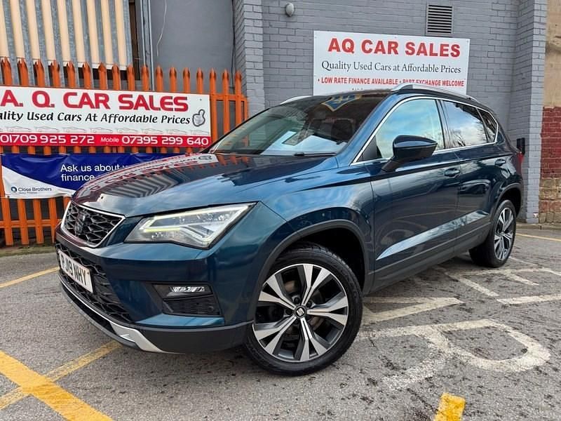 Used Seat Ateca SE Technology 115 HP (84 kW) 2019 Blue SUV