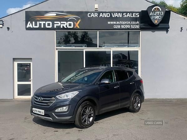 Blue Used 2015 Hyundai Santa Fe Premium SUV | £7,450 (Fair price) - Image 1/4