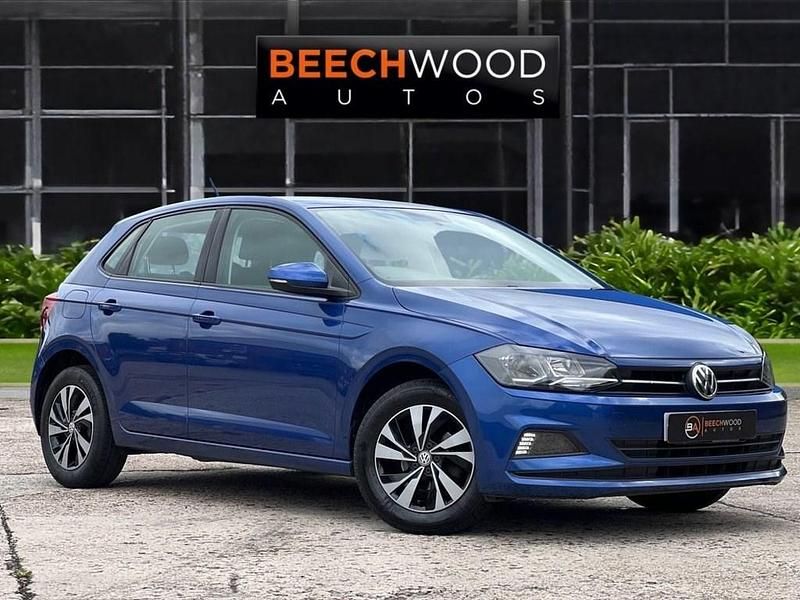 Blue Used 2018 VW Polo SE Hatchback | £10,000 (Fair price) - Image 1/4