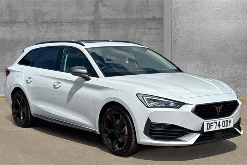White Used 2024 Cupra Leon Estate | £26,190 (A bit pricey) - Image 1/4