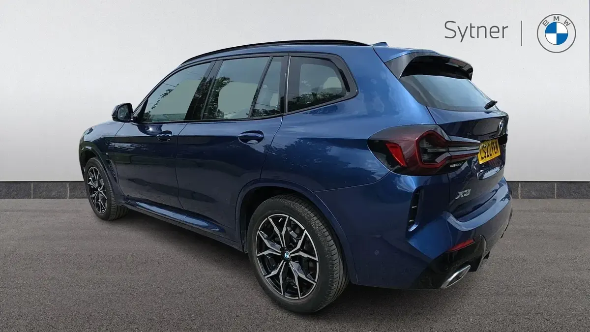 Used BMW X3 M Sport 181 HP (133 kW) 2022 Blue SUV