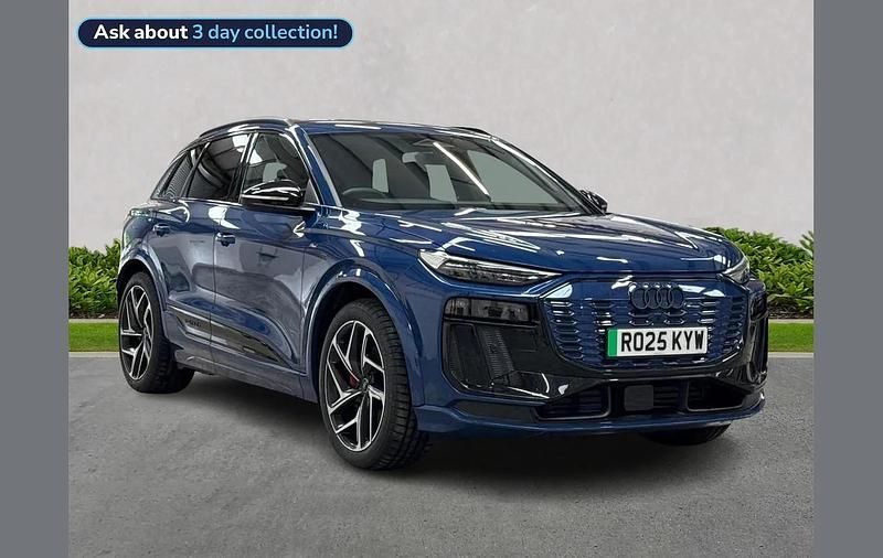 Blue Used 2025 Audi Q6 e-tron Advanced SUV | £58,750 (Fair price) - Image 1/4