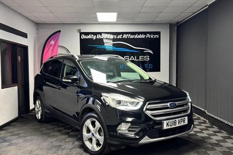 Black Used 2018 Ford Kuga Titanium SUV | £6,750 (Good price) - Image 1/1
