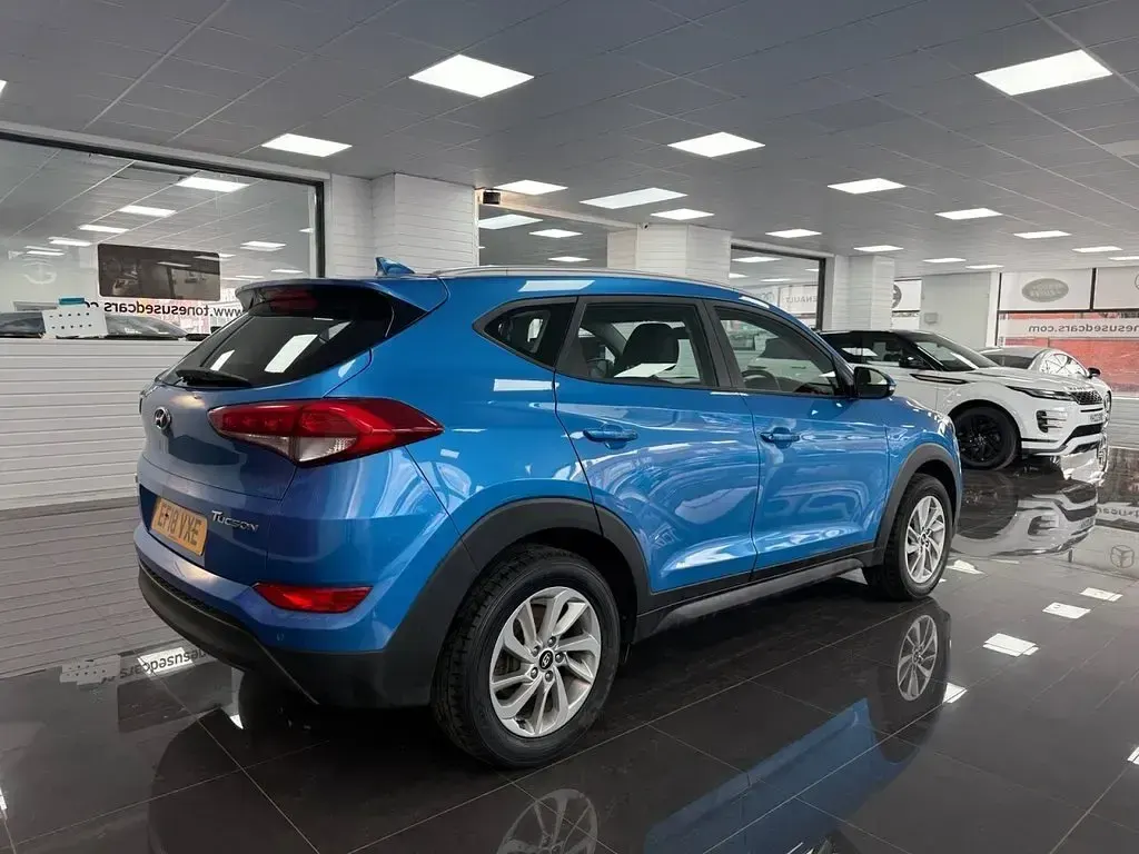 Used Hyundai Tucson SE 136 HP (100 kW) 2018 Blue SUV