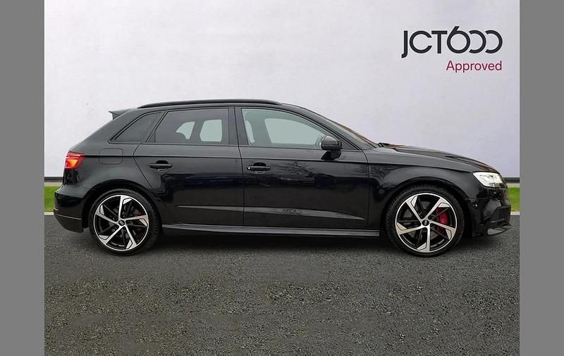 Used Audi S3 Sportback Black Edition 296 HP (217 kW) 2019 Black Hatchback