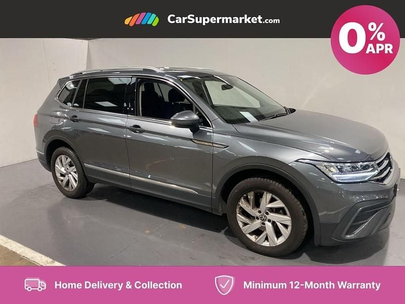 Grey Used 2022 VW Tiguan Allspace Life SUV | £30,197 - Image 1/4