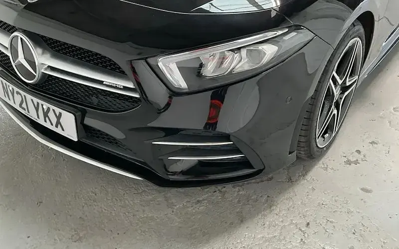 Used Mercedes A35 AMG Executive 306 HP (225 kW) 2021 Black Hatchback