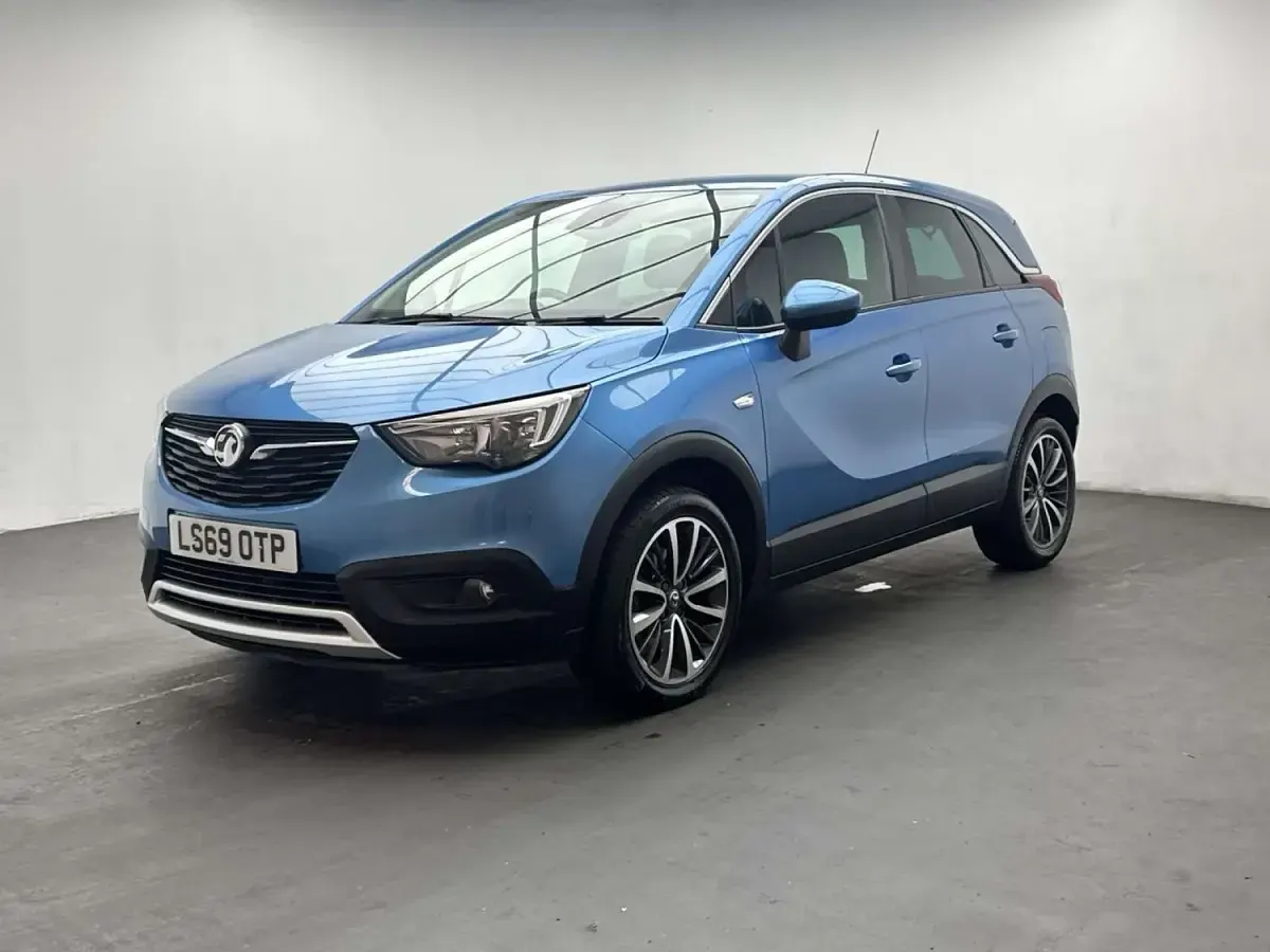 Used Vauxhall Crossland X Elite 110 HP (80 kW) 2019 Blue SUV