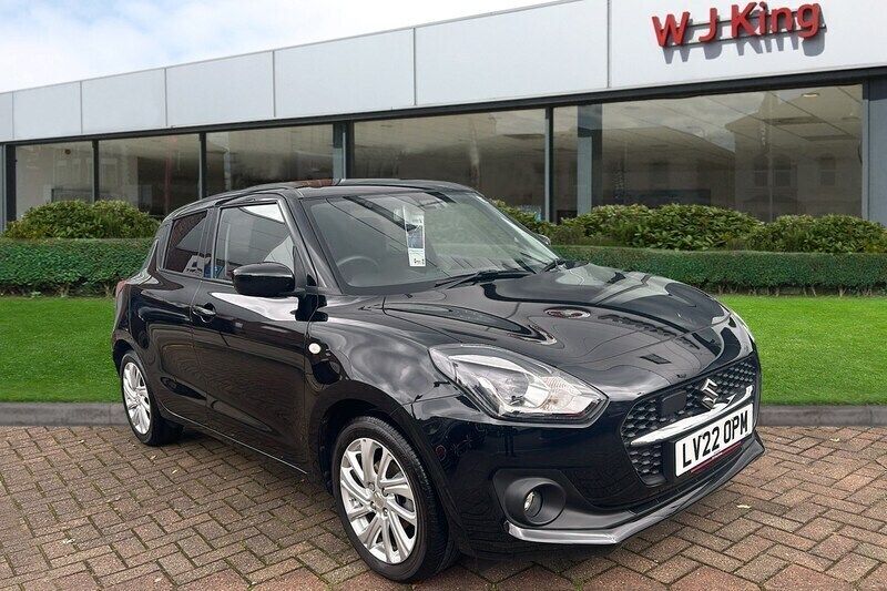 Black Used 2022 Suzuki Swift SZ-T Hatchback | £15,295 (Fair price) - Image 1/3