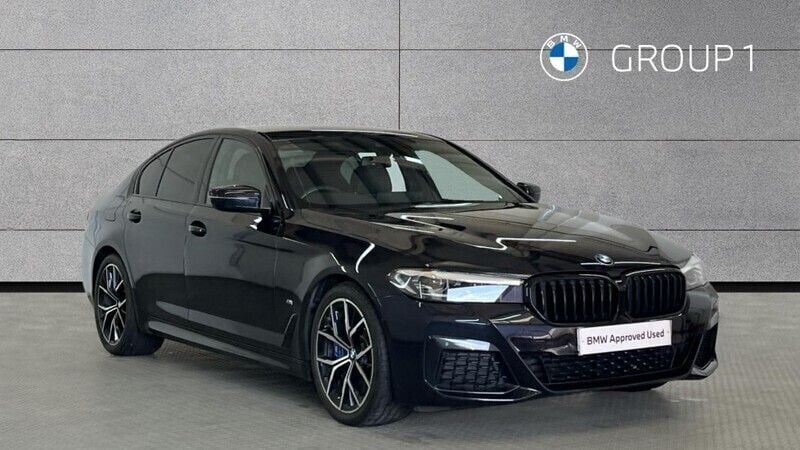 Black Used 2023 BMW 530 M Sport | £33,990 (Fair price) - Image 1/4