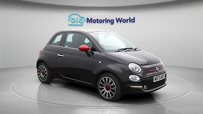 Used Fiat 500 Red 70 HP (51 kW) 2023 Black Hatchback