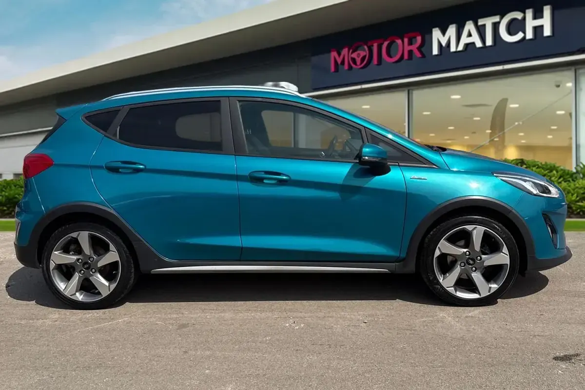 Used Ford Fiesta Active X 2018 Blue Hatchback