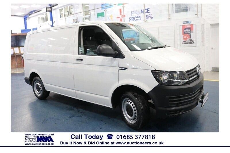 White Used 2019 VW T6.1 Startline Van | £11,440 (Super price) - Image 1/4