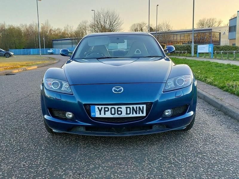 Begagnad Mazda RX8 Evolve 2006 Blå Sportkupé
