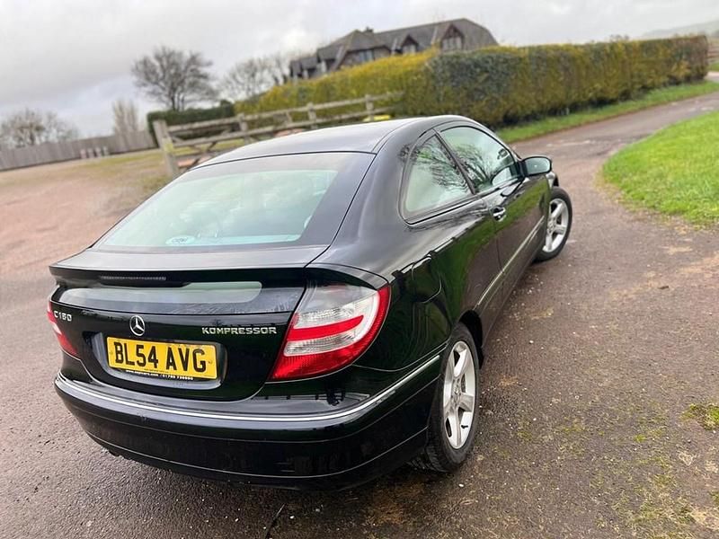 Used Mercedes C180 SE 2005 Black Coupe