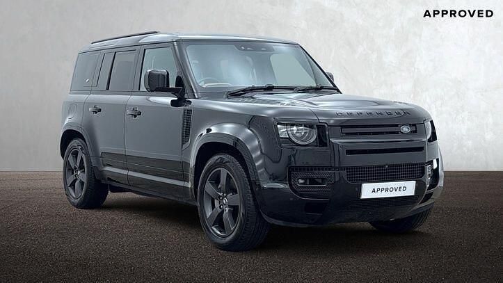 Black Used 2024 Land Rover Defender HSE Dynamic Estate | £63,990 (Super price) - Image 1/4