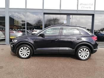 Used VW T-Roc SE 115 HP (84 kW) 2019 Black SUV