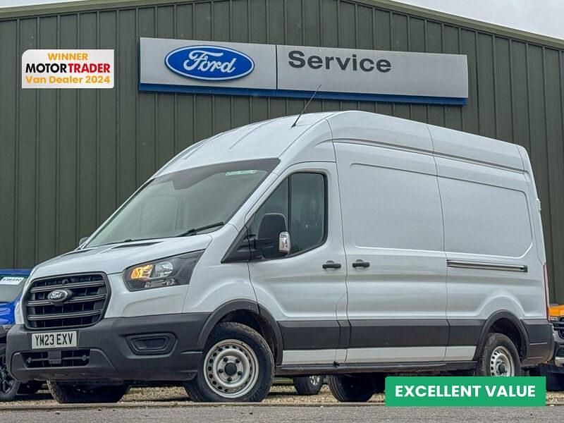 Used Ford Transit 130 HP (95 kW) 2023 White Van