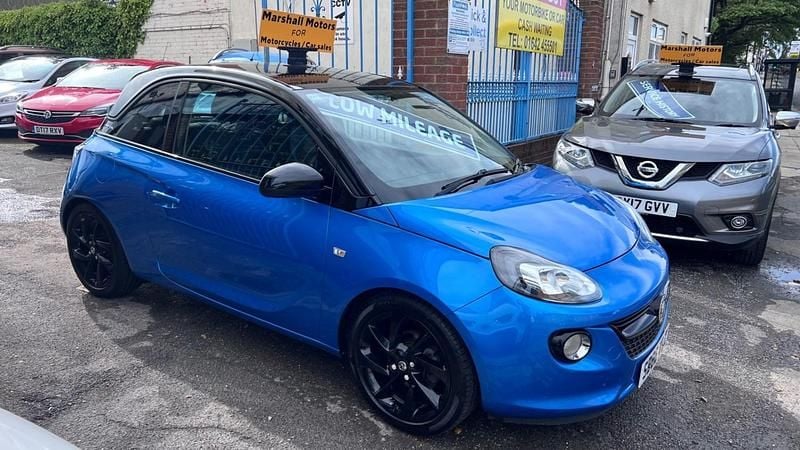 Used Vauxhall Adam 70 HP (51 kW) 2016 Blue Hatchback