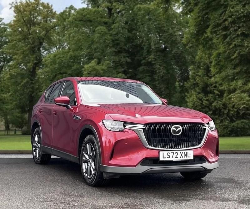 Used Mazda CX-60 Exclusive-Line 2022 Red SUV