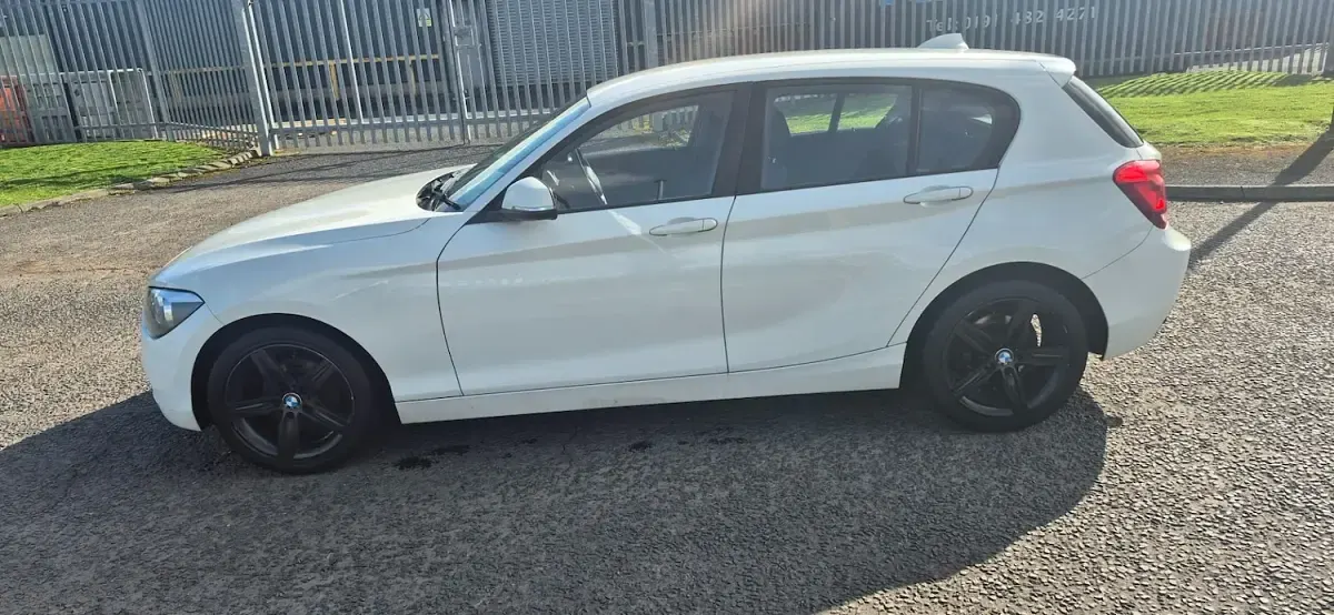 Used BMW 116 Sport Line 114 HP (83 kW) 2013 White Hatchback