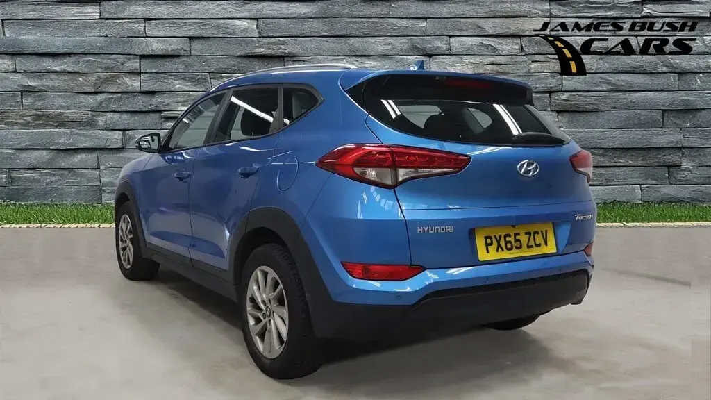 Used Hyundai Tucson SE 116 HP (85 kW) 2015 Blue SUV