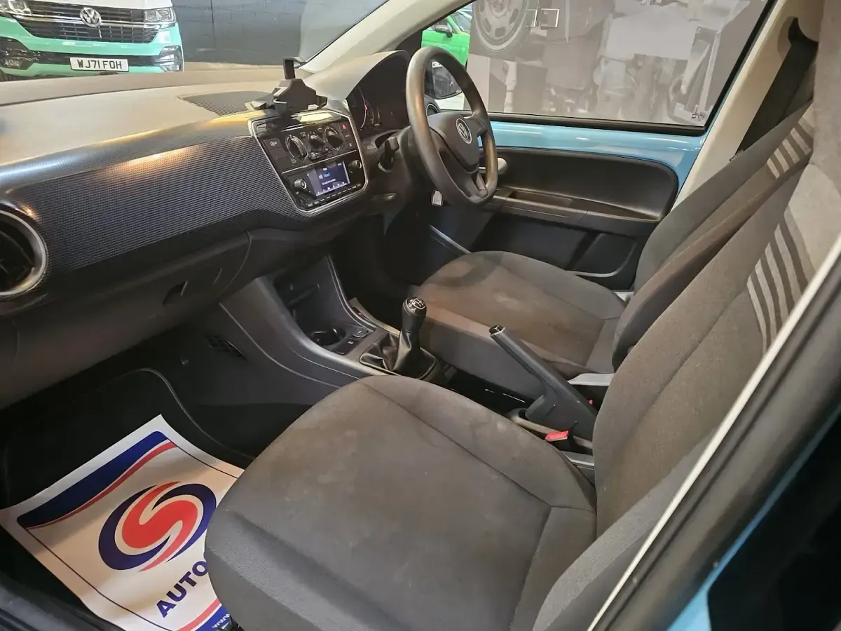 Used VW up! Black Edition 65 HP (47 kW) 2023 Blue Hatchback
