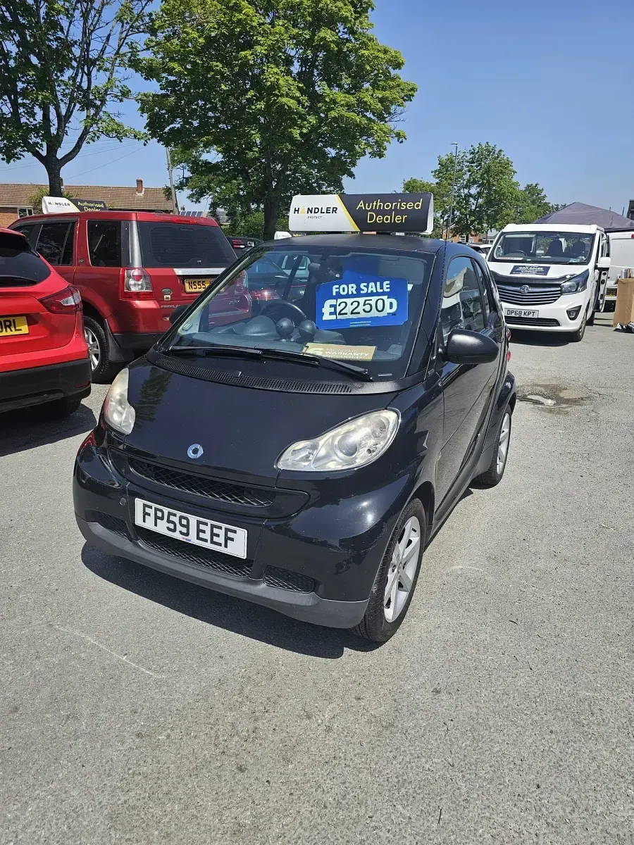 Used Smart ForTwo Coupé Pulse 2009 Black Coupe