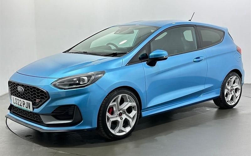 Used Ford Fiesta ST 200 HP (147 kW) 2021 Blue Hatchback