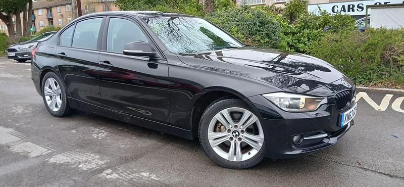 Used BMW 320 Sport Line 2013 Black Sedan