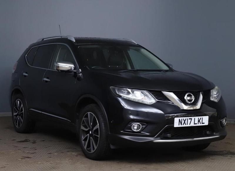 Black Used 2017 Nissan X-Trail Tekna SUV | £9,000 (Fair price) - Image 1/2