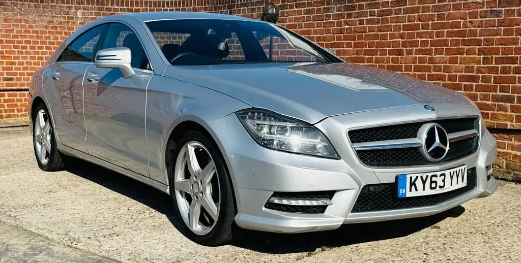 Used Mercedes CLS250 AMG 204 HP (150 kW) 2013 Silver Coupe